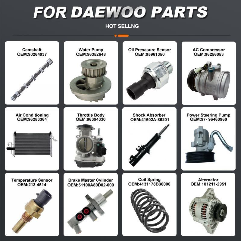 PERFECTRAIL Auto Spare Parts for Daewoo Matiz Nexia Tico Lanos Damas Cielo Nubira Korean Cars