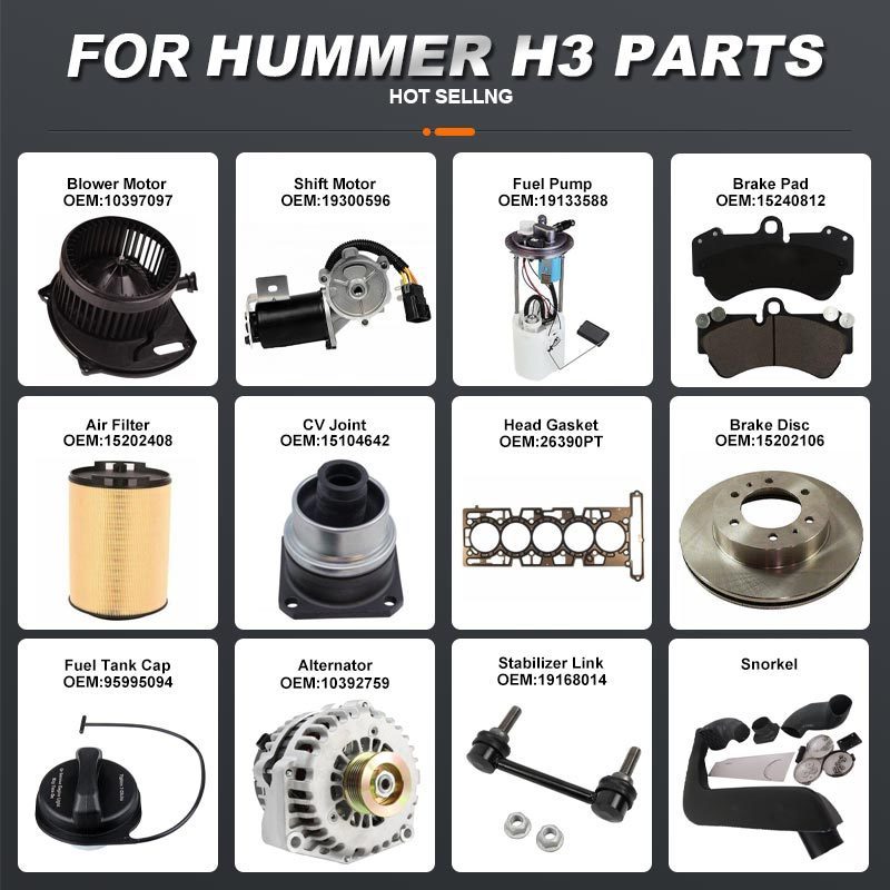 PERFECTRAIL 4x4 Accessories Auto Spare Parts for Hummer H1 H2 H3 American Cars