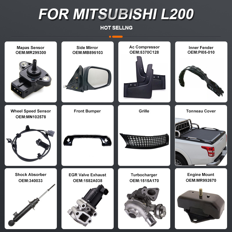 4x4 Auto Accessories Electric Car Spare Parts for Mitsubishi L200