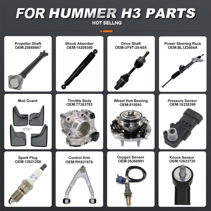 PERFECTRAIL 4x4 Accessories Auto Spare Parts for Hummer H1 H2 H3 American Cars