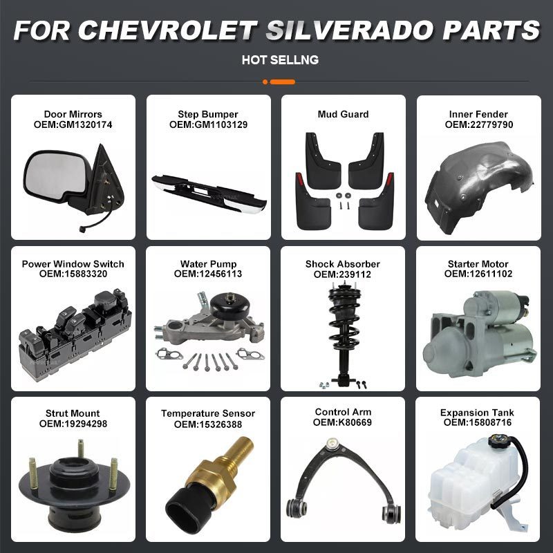 PERFECTRAIL 4x4 Auto Spare Parts for Chevrolet Silverado 1500 2500 3500 Pickup American Cars