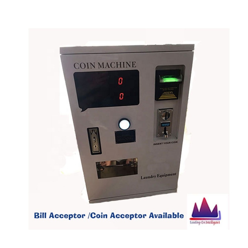 mini wall mounted coin token changer machine for laundry machine massage chair vending machine