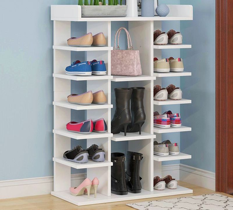 Wooden Zapateros Storage Display Organizer Shoe Racks For Home