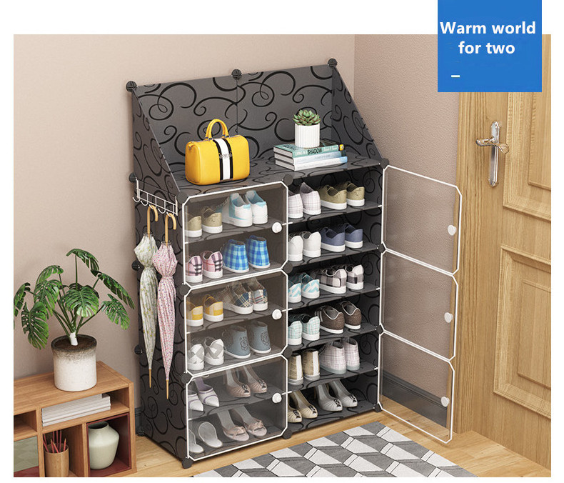 Portable fabric shoe rack organizer cabinet Stackable Shoe Rack amazing shoe rack for home