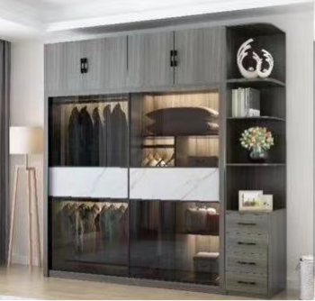 Modern bedroom wardrobe bedroom luxury closet storage sliding door wardrobes cabinet