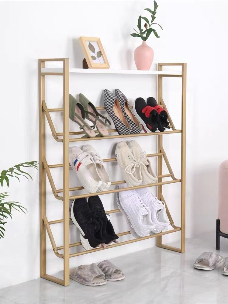 metal shoe rack shoe rack living room furniture household convenient design shoe rack