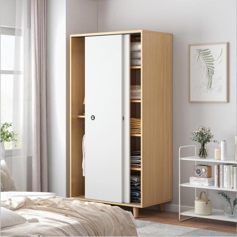 Modern Adjustable Furniture Bedroom Wooden Board Muti-Color Clothes Cabinet Storage Wardrobe Closet