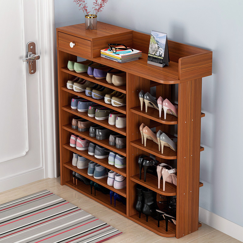 Wholesale Water Proof Wooden Entryway Shoe Rack Shoe Cabinet With Large Space