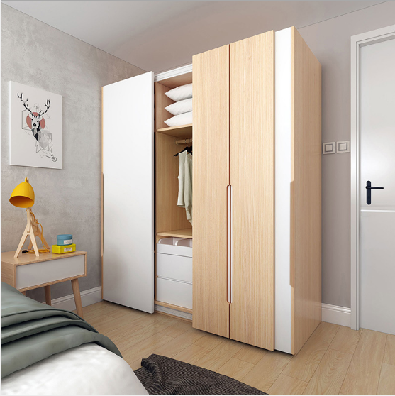 Modern 2-door 3-door Combination Multi-functional Bedroom Wardrobe Sliding Door