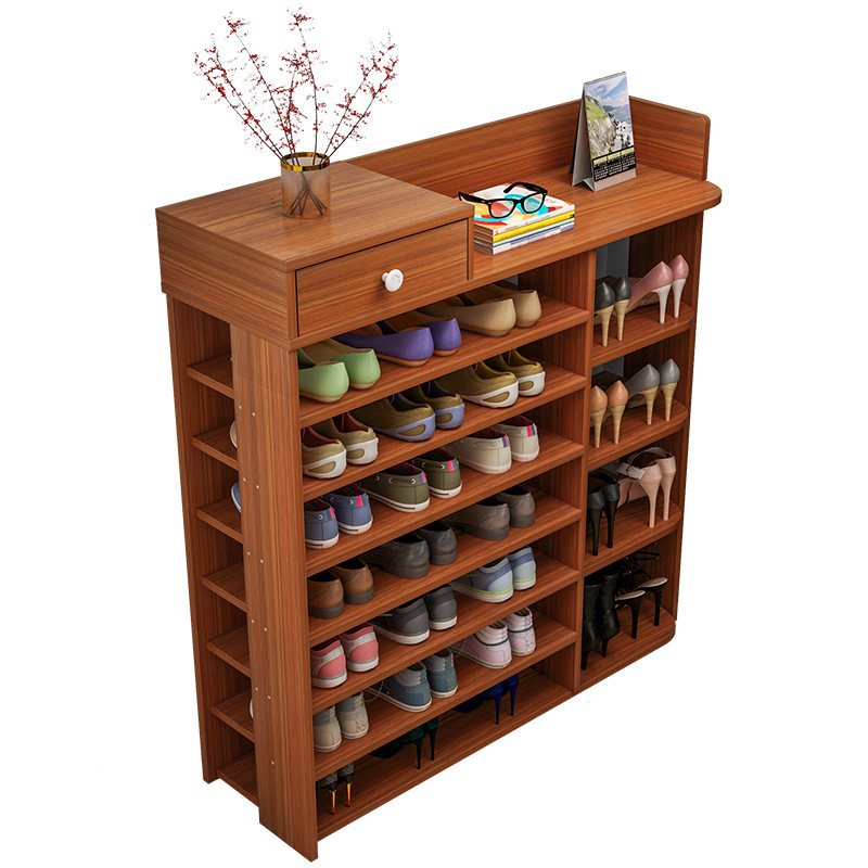 Wholesale Water Proof Wooden Entryway Shoe Rack Shoe Cabinet With Large Space