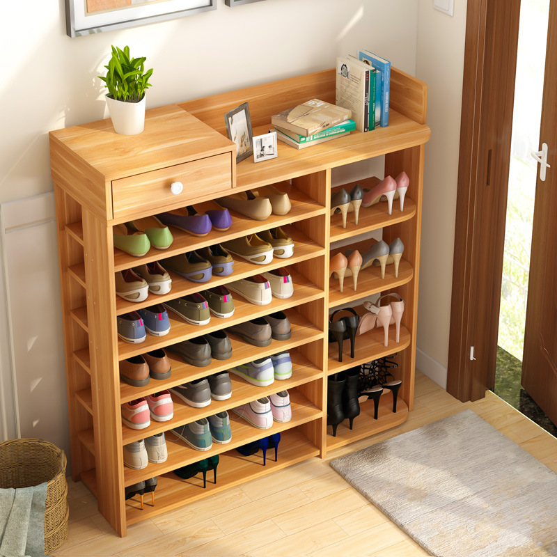 Wholesale Water Proof Wooden Entryway Shoe Rack Shoe Cabinet With Large Space