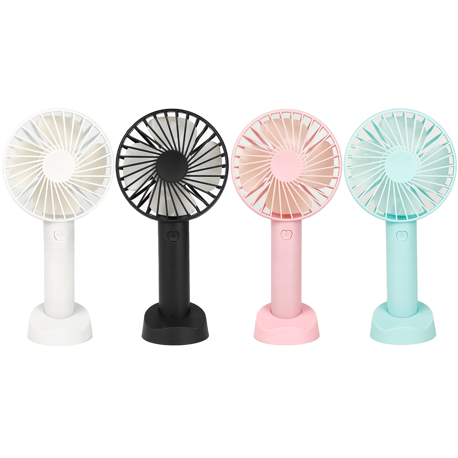 LP Portable Usb Handheld Ceiling Fan Lash Table Fan Summer Must Have Rechargeable Battery Portable Air Cooling Usb Mini Fan