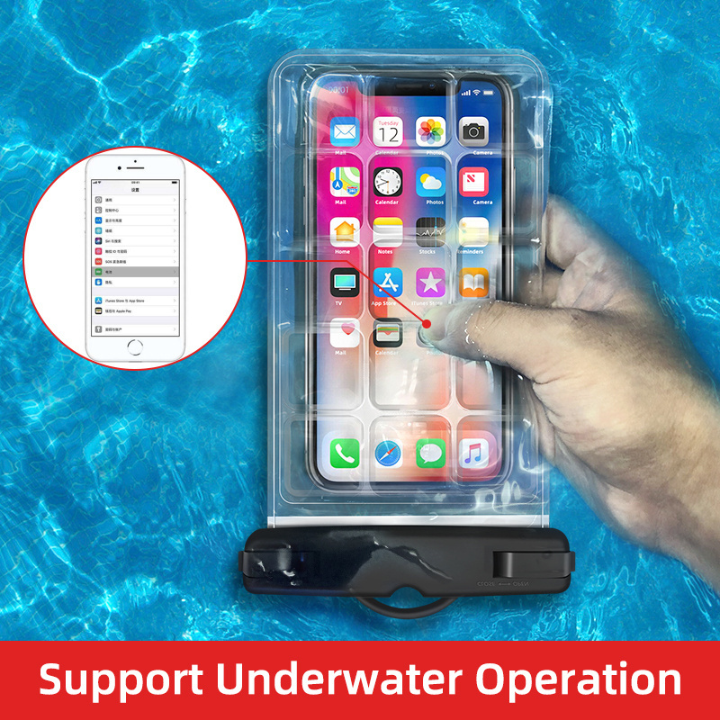 IP68 Waterproof Case for IPhone 13 12 XS Max XR X 8 7 6 Poco X3 Samsung S21 Cover Water Proof Bag Mobile Phone Pouch Protector