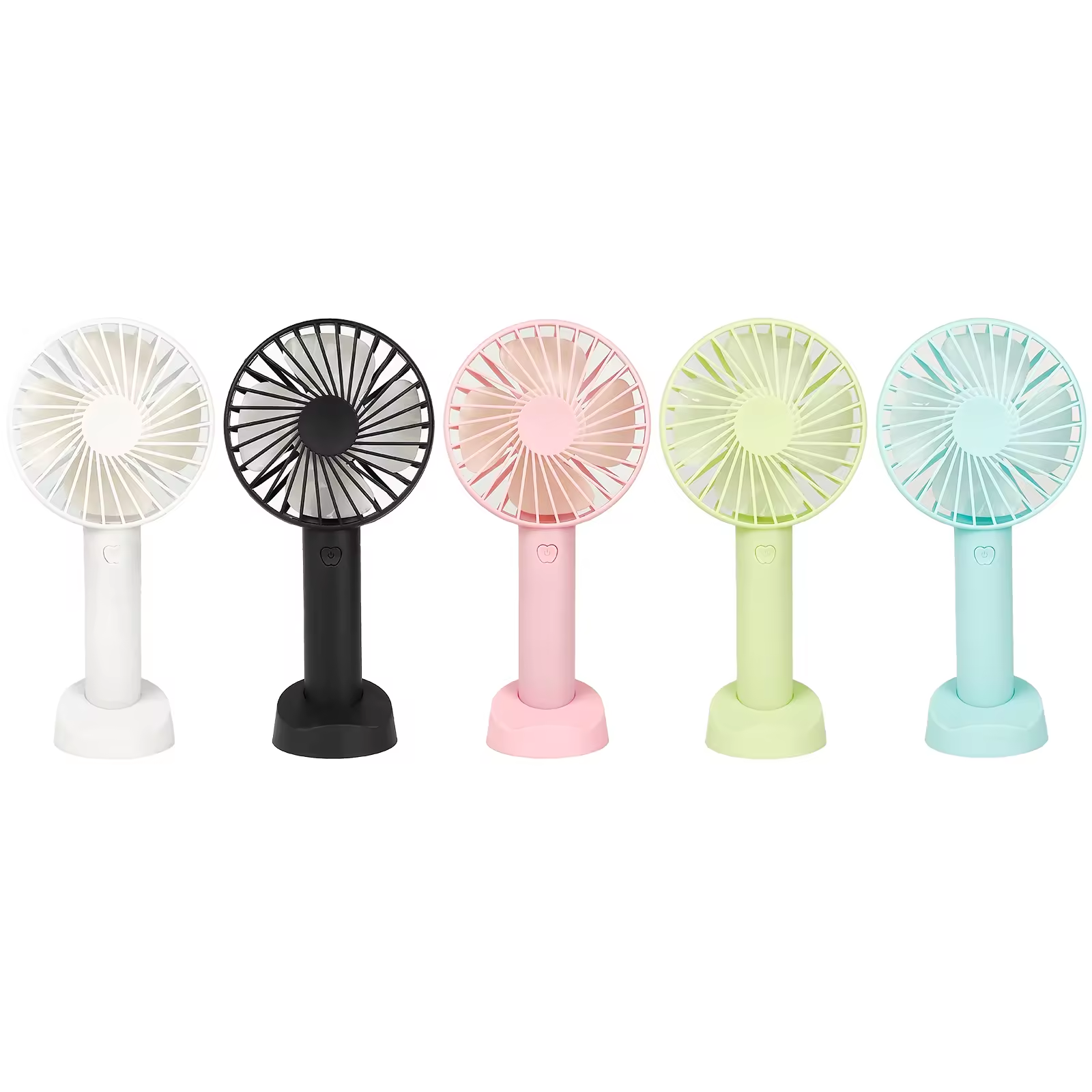 2024 Hot selling USB cooling mini  Fan Mini Rechargeable Hand Held Fan Mini Portable Fan with Phone Holder