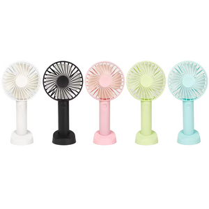 2024 Hot selling USB cooling mini  Fan Mini Rechargeable Hand Held Fan Mini Portable Fan with Phone Holder