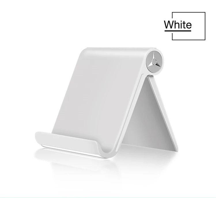 ABS Foldable mobile phone holder, Adjustable Desktop Mini Phone Tablet Stand for iPhone Samsung iPad