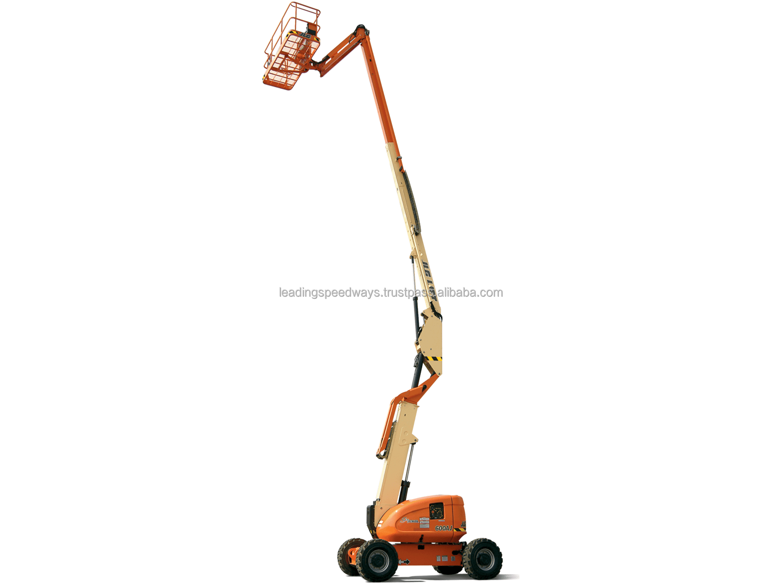 Used JL-G 600AJ Engine Powered Self-Propelled Articulating Aerial Work Platform Sky Boom Lift