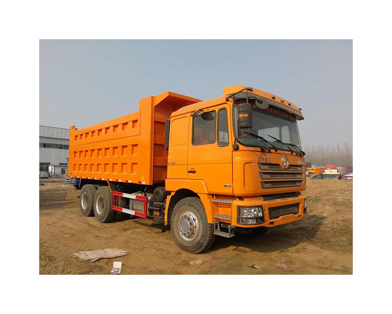 Uesd  Shacman delong F3000 dump truck 6X4 LHD tipper truck 10 wheel dumper