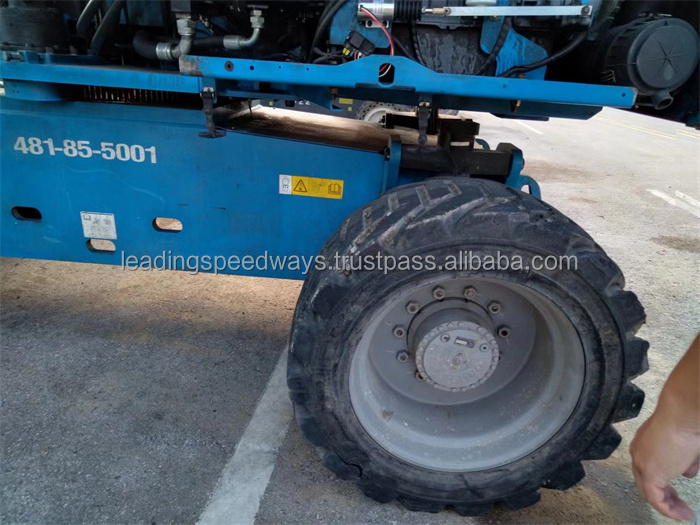 second hand Genie S85 boomlift 2015 made telescopic boom lift used good condition for sale