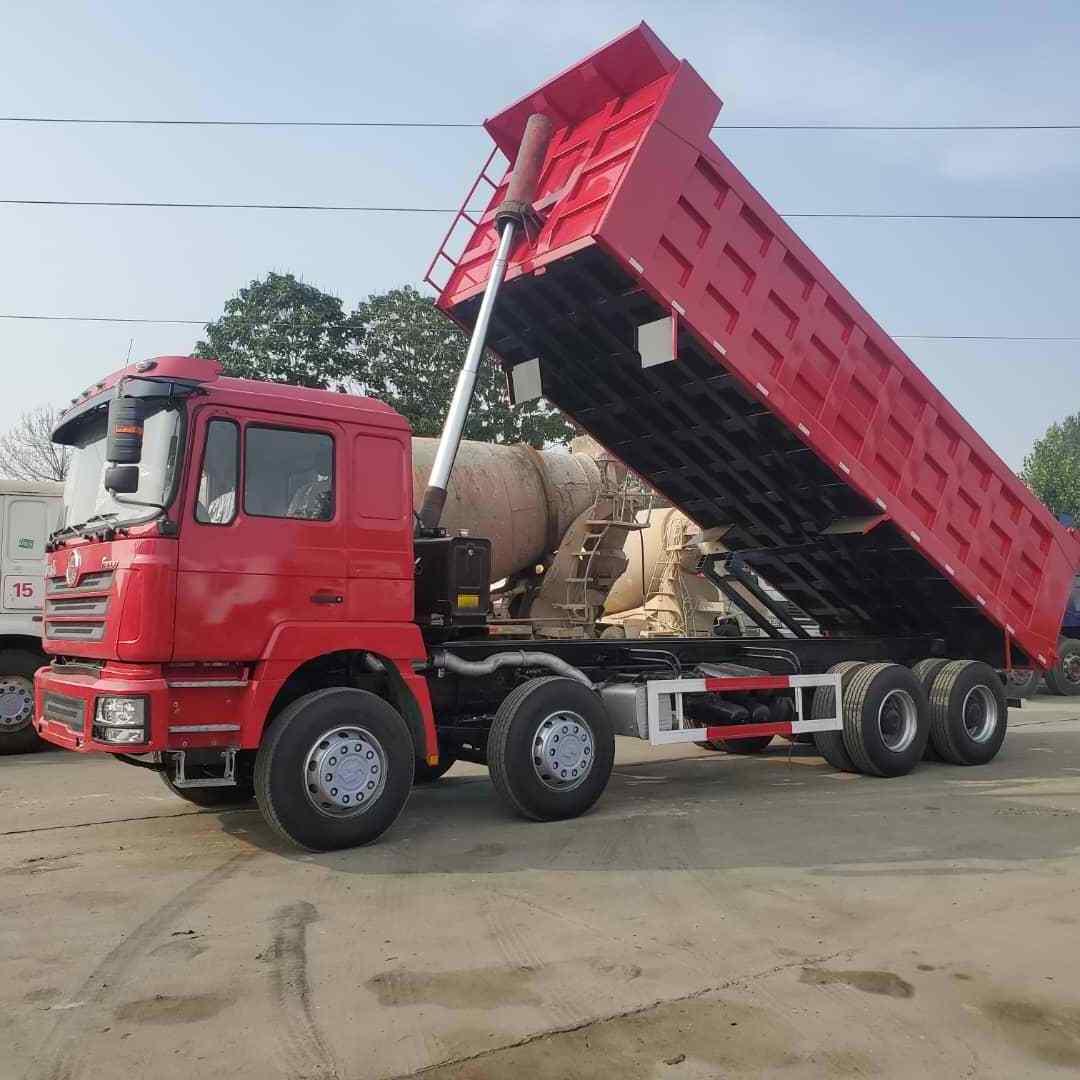 Uesd  Shacman delong F3000 dump truck 8X4 LHD tipper truck 12wheel dumper