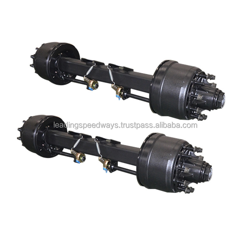 German Type 13t Truck front Rear Steer Axles Made in China Semi-Trailer Truck Trailer Steel for Trailer