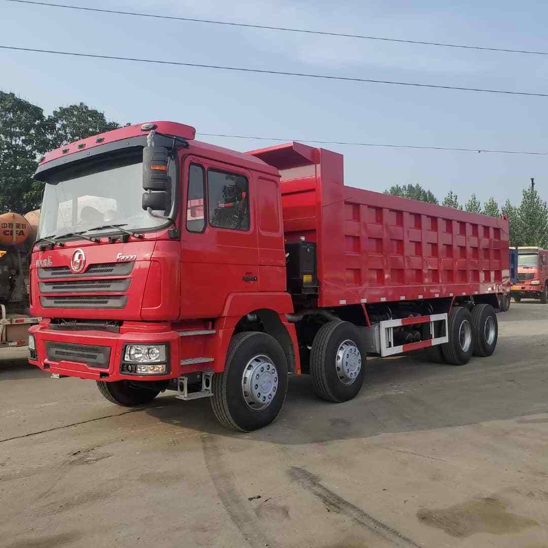 Uesd  Shacman delong F3000 dump truck 8X4 LHD tipper truck 12wheel dumper