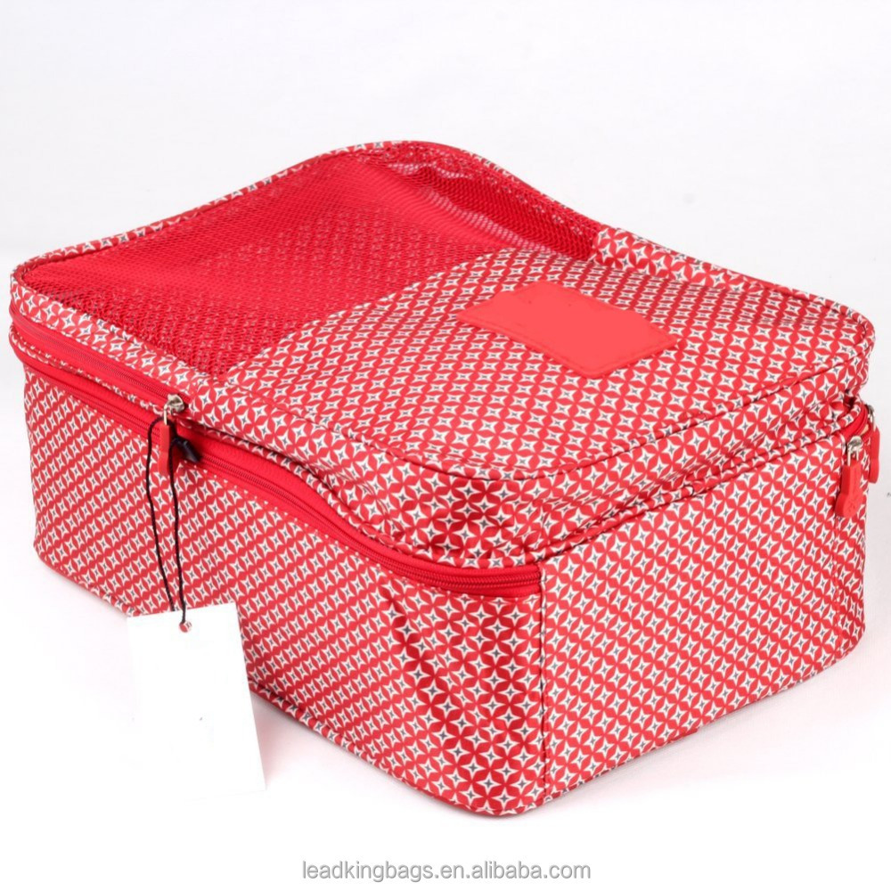 Portable waterproof travel custom shoe dust bag tote case