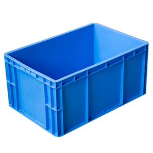 Customization EU crates Eco-friendly HDPP material recycle moving industrial tool storage stackable eu plastic crate