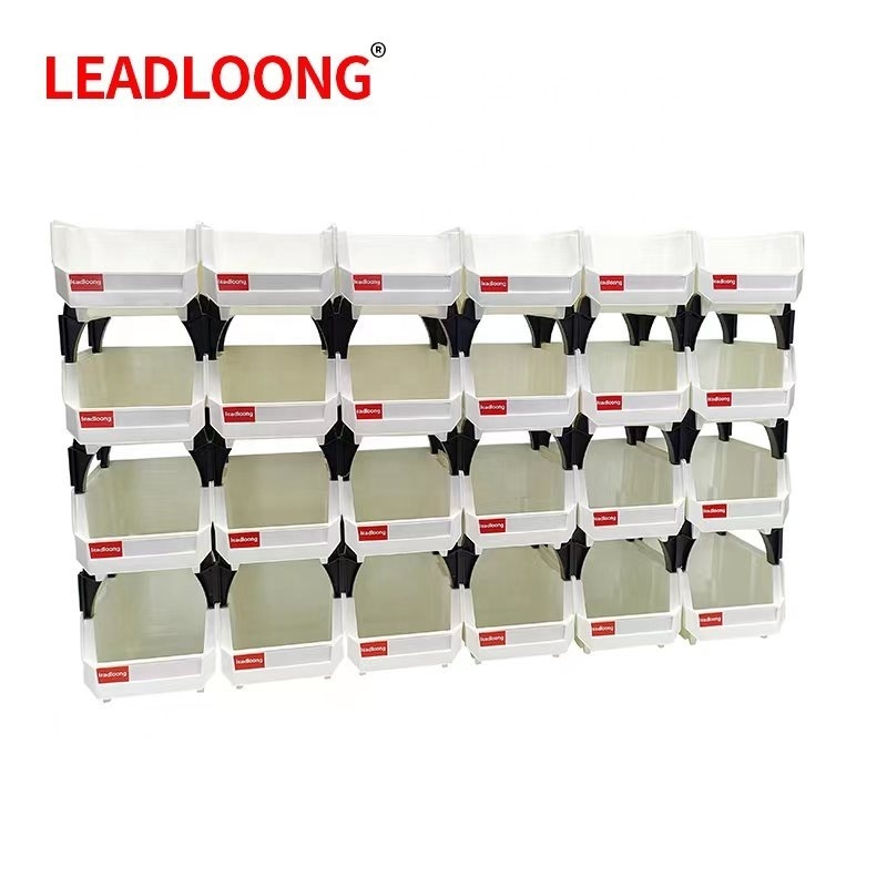 Stocks Warehouse Part Bin Tool Hardware Storage box Picking stackable Stacking Hanging Plastic shelf Storage Bin