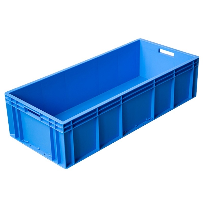 ODM HDPP Material Europe Standard Plastic EU Crates With Lid Support For Customized Colors And Logos