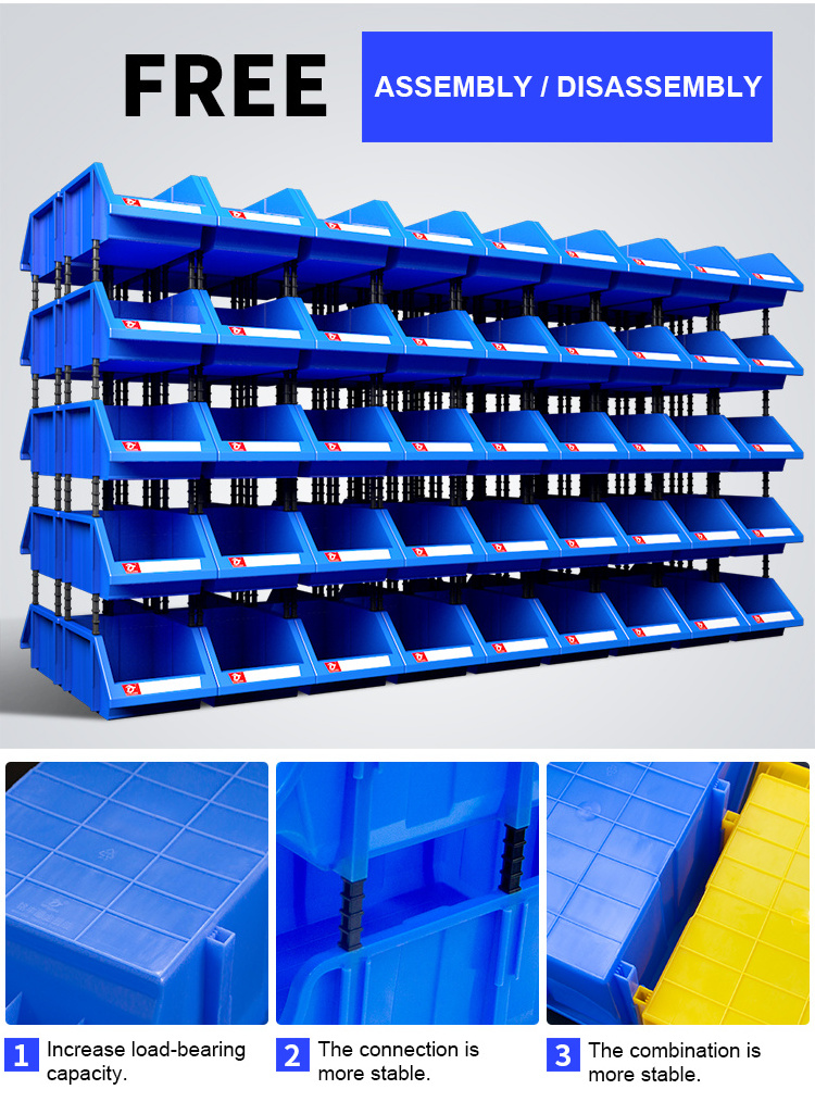 Wholesale Combined Cabinet Parts Organize Stackable Storage Bins Plastic Drawers Shelf Bin Box Storage With Drawers Warehouse