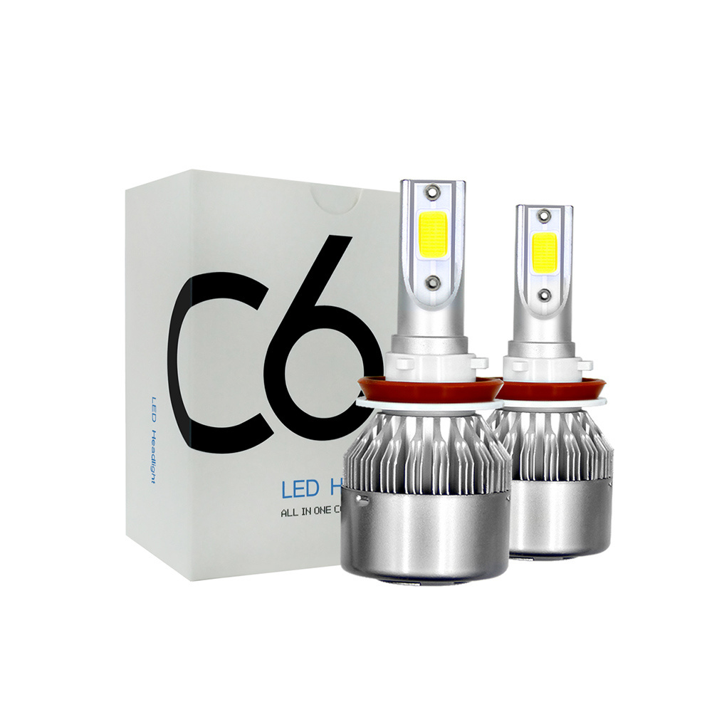 Auto Led Bulb 36W 8000Lm Car Headlights H8 H9 H11 9005 9006 Led