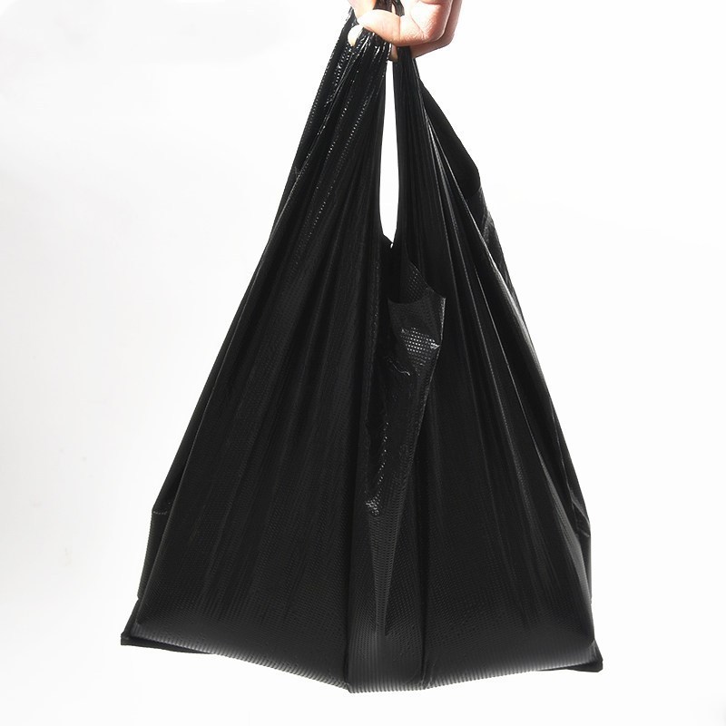 Factory supply 100%recycled compostable heavy duty biodegradable trash bag plastic pe construction contractor garbage trash bags