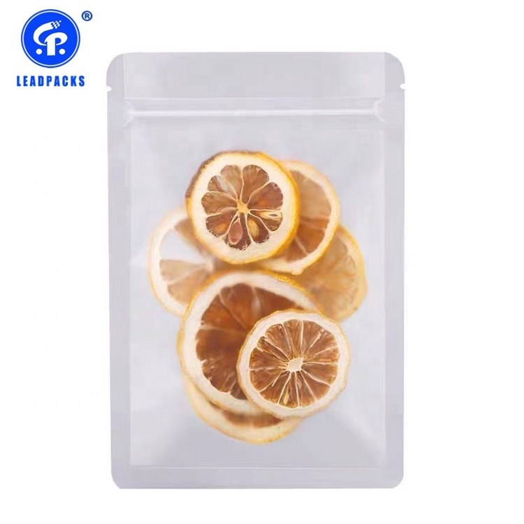 Conpostable HDPE/LDPE Ziplock food packing Bag banana chips/ pasta/coffee bean pouch bag