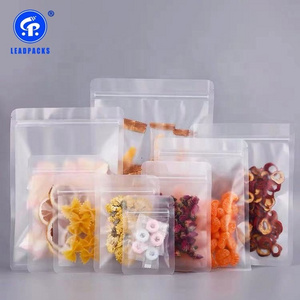 Conpostable HDPE/LDPE Ziplock food packing Bag banana chips/ pasta/coffee bean pouch bag