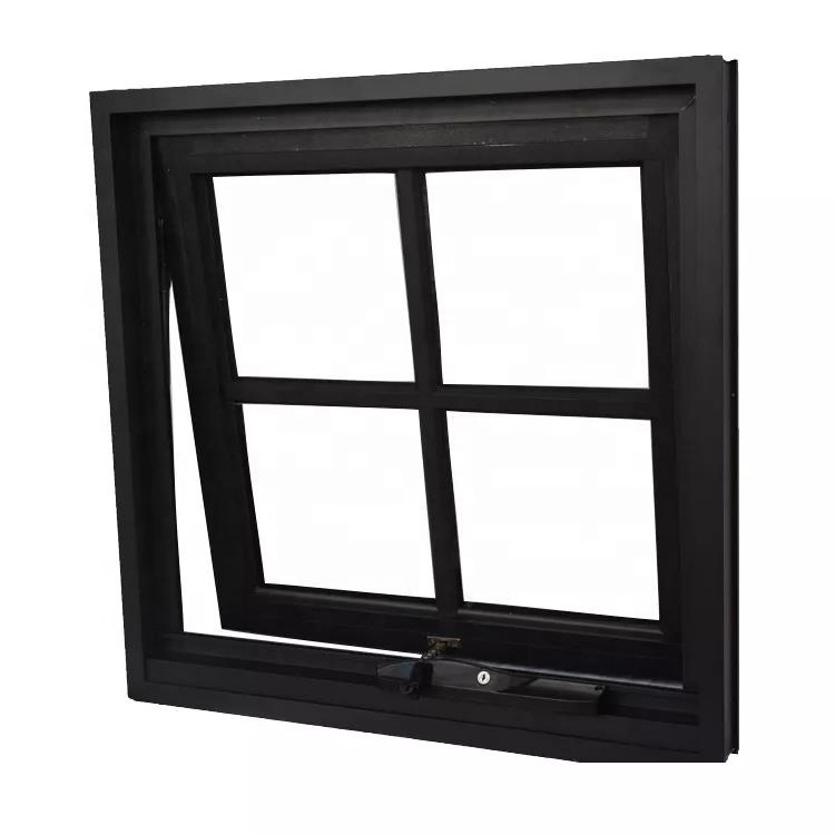 Soundproof windows energy saving double glass aluminium casement and awning window thermal break insulation window