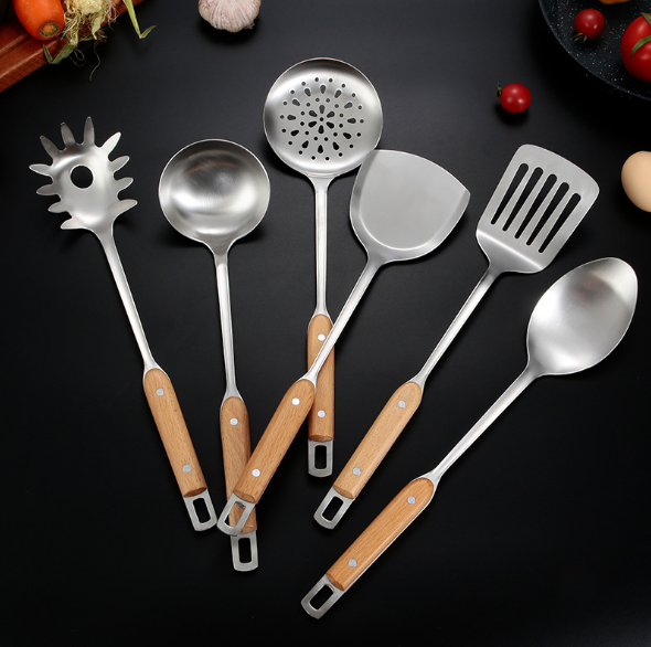 Chinese Kitchen Utensils Stainless Steel Cocina Tools Restaurant Home Utensils Sale for Cooking