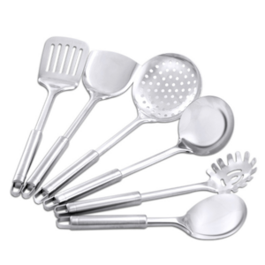 Stainless Steel Kitchen Utensil Set Metal Cooking Utensils Utensilio De Cocina Kichan Itams