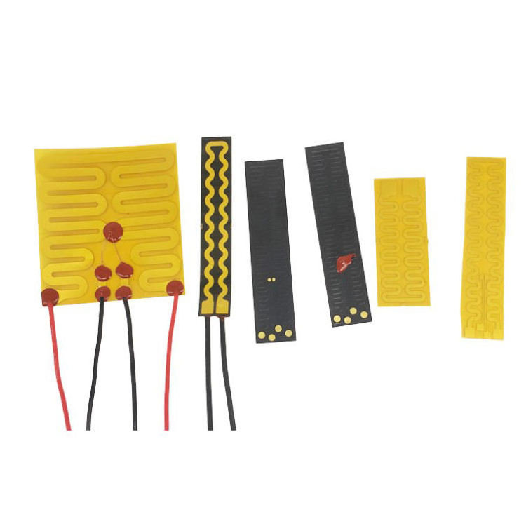 Manufacturers Direct Supply Kapton Hair Straightener Heater Perm Rod Curling Iron Electric Heating Film Splint Heating Plate