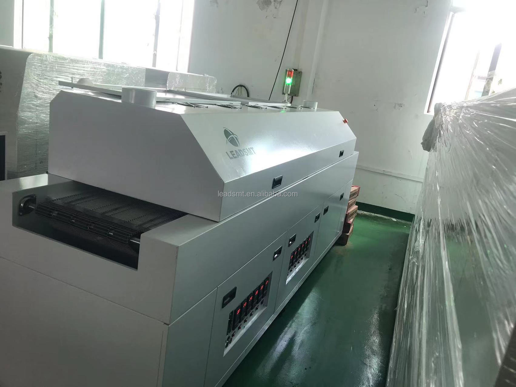 smaller 6 zones reflow oven 3m long reflow oven RF-635