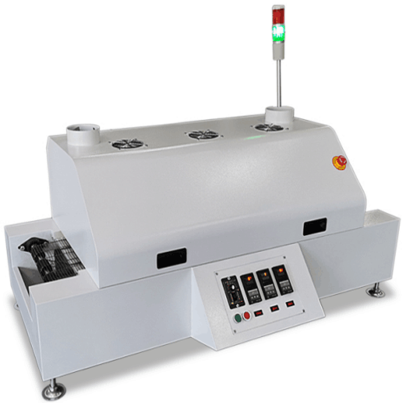 mini desktop 3 zones reflow oven economy reflow soldering machine