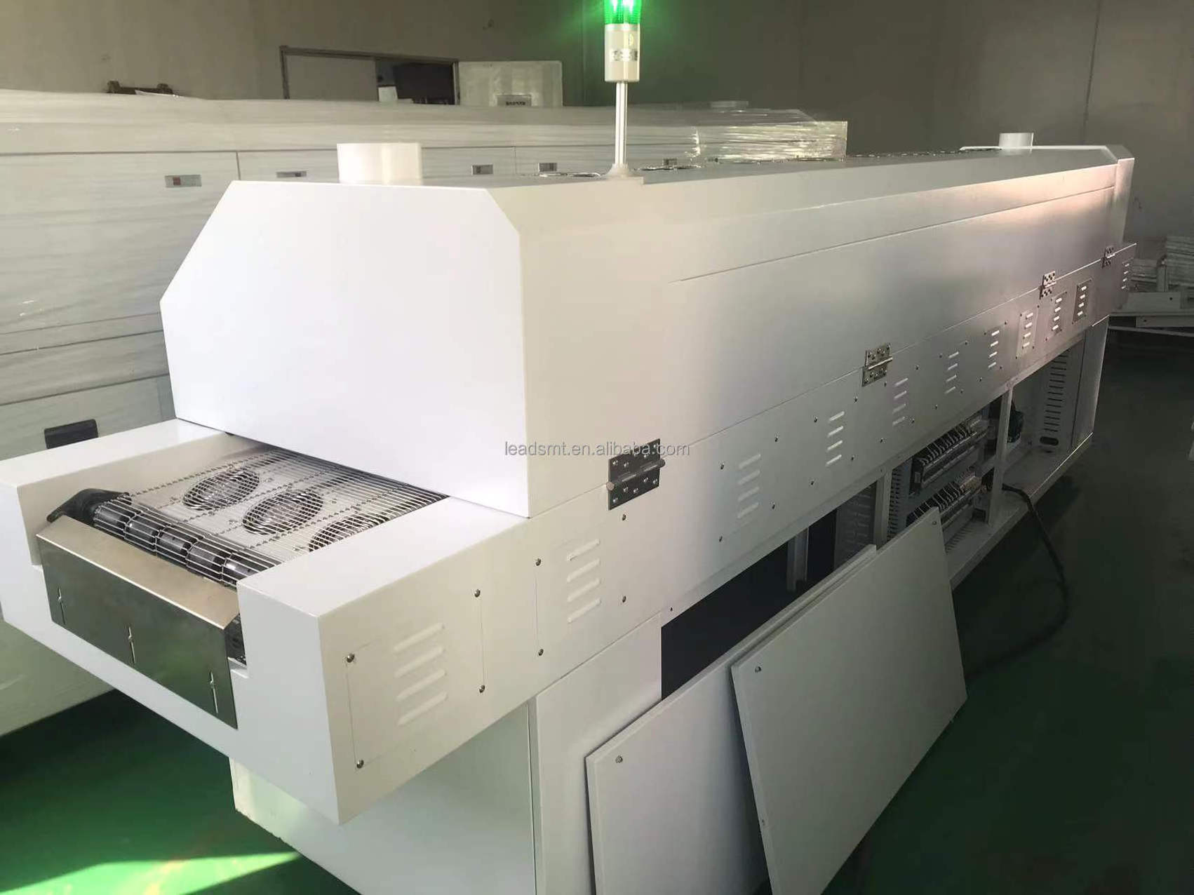 smaller 6 zones reflow oven 3m long reflow oven RF-635