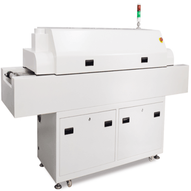 factory price  eco mini 4 zones reflow oven 2m length oven