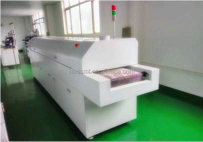 smaller 6 zones reflow oven 3m long reflow oven RF-635