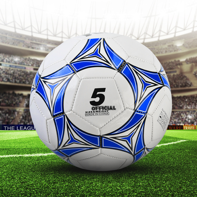 Professional factory wholesale Training Match Sports Pvc Football Size 5 Soccer Ball football