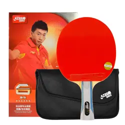 Double Happiness DHS 6 star 6002 horizontal grip 6006 straight grip double-sided reverse glue table tennis racket