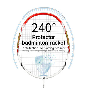 Hot sale  cheap badminton racket  model S3 different parts badminton racket protect badminton racket