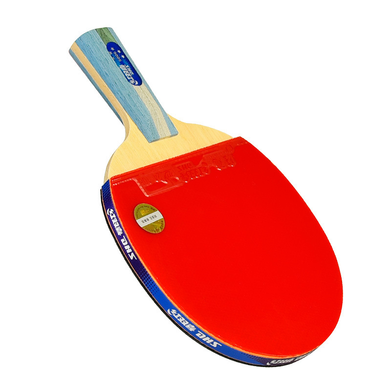 Double Happiness 5 star 5002 horizontal grip 5006 straight grip double-sided reverse rubber table tennis racket