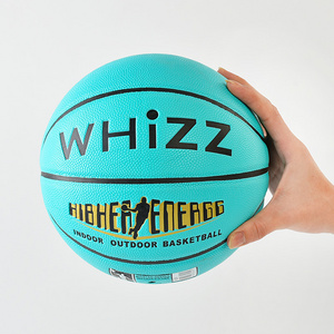 Customize your own logo Standard size 7 PU high quality leather basketball.