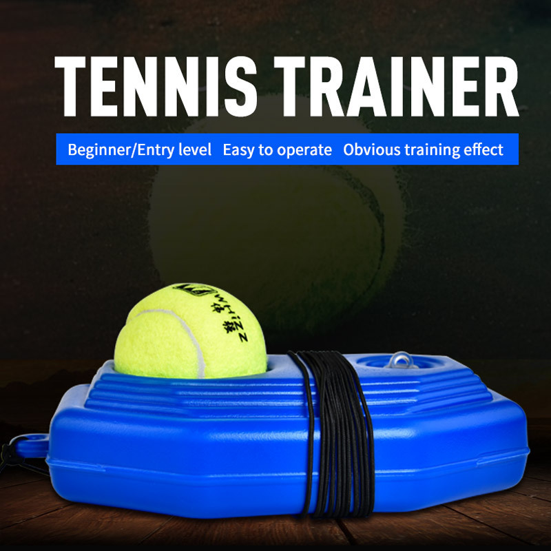 High quality durable blue color eight-edge tennis trainer nylon material for tennis training